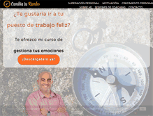 Tablet Screenshot of cambiaturumbo.com